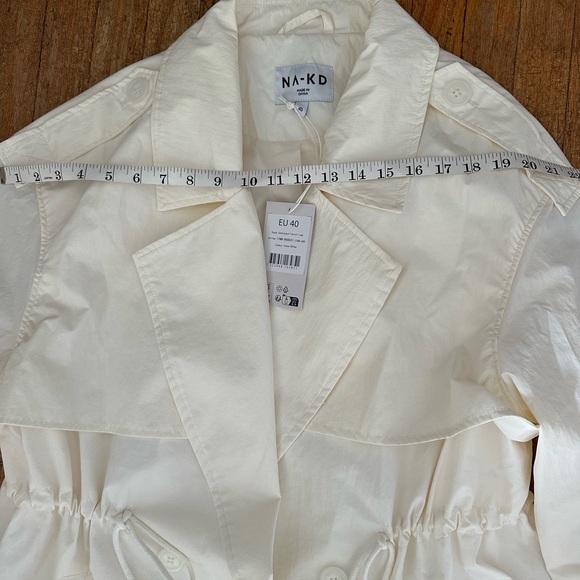 🔖 NWT NA-KD Oversized Nylon Trench 🔖 - Picture 12 of 12